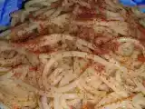 Ricetta Spaghetti acciughe e bottarga