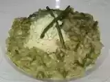Ricetta Risotto con asparagi selvatici di sardegna e la sua spuma aromatizzata al basilico