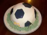 Ricetta Torta di compleanno a forma di pallone