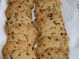 Ricetta Cookies americani con gocce di cioccolato