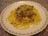 Ricetta Tagliolini prosciutto zucchine e limone