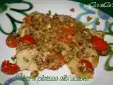 Ricetta Filetti di platessa alla siciliana