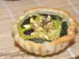 Ricetta Quiche con crema di asparagi e pistacchi di bronte
