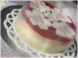 Ricetta Torta fredda con mousse alla pesca e al limone