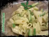 Ricetta Mezze penne con zucchine, melanzane e pesto di menta