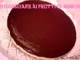 Ricetta Cheesecake alla crema di formaggio e topping ai frutti di bosco