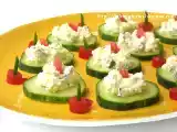 Ricetta Cetrioli al formaggio aromatico
