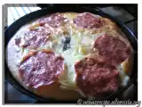 Ricetta Pizza bianca al salame
