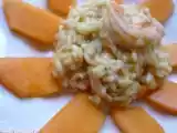 Ricetta Risotto con melone e mazzancolle