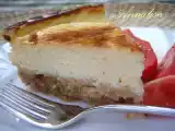 Ricetta Cheese cake al grana padano e salsa di rucola