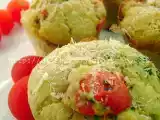 Ricetta Muffins al pesto, ricotta e pomodorini