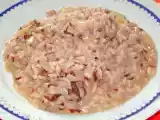 Ricetta Risotto salsiccia, radicchio e formaggio