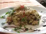 Ricetta Risotto funghi e peperoni di hermes