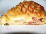 Ricetta Torta salata:pere, crescenza e pancetta