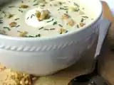 Ricetta Crema fredda di cetrioli con yogurt e noci