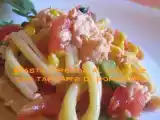 Ricetta Pasta fredda al salmone con tartare di pomodoro secondo ?dolcipensieri?