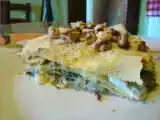 Ricetta Lasagne con caprino, zucchine e noci