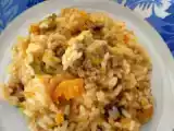 Ricetta Risotto alla zucca rossa e macinato
