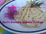 Ricetta Risotto rosmarino, taleggio e gorgonzola secondo ?dolcipensieri?
