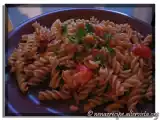 Ricetta Fusilli integrali con sugo di merluzzo