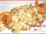 Ricetta Risotto con carciofi e gamberi