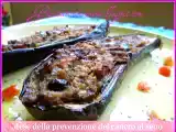 Ricetta Barchette di melanzana al salmone e olive taggiasche