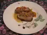 Ricetta Lonza ripiena di peperoni