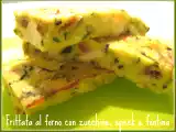 Ricetta Frittata al forno con zucchine, speck e fontina