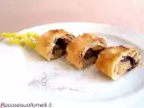 Ricetta Strudel di banane e nutella