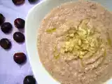 Ricetta Zuppa di castagne, mele e farro