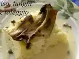 Ricetta Tortini di riso, funghi e taleggio