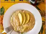 Ricetta Risotto alle mele e bacon con scamorza affumicata (di camomilla)