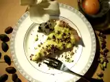 Ricetta Crostata al cacao con cioccolato e pistacchi