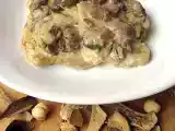 Ricetta Scaloppine con nocciole e funghi