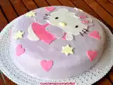Ricetta Torta di compleanno - hello kitty
