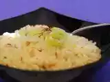 Ricetta Risotto ai porri con zafferano e gorgonzola