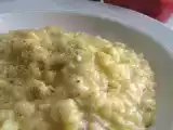 Ricetta Risotto con guanciale e gorgonzola secondo