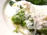 Ricetta Omelette con broccoli e crema leggera al parmigiano