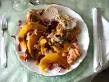 Ricetta Filetto di maiale in crosta con insalata di zucca