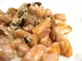 Ricetta Gnocchi di zucca con salsa al roquefort e semi