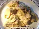 Ricetta Petto di pollo alle mandorle e latte di soia
