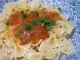 Ricetta Farfalle con ragù alla napoletana