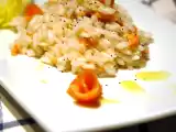 Ricetta Risotto al salmone e semi di papavero