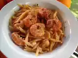 Ricetta Trofie con scampi