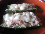Ricetta Zucchine ripiene con pancetta e formaggio