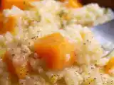 Ricetta Risotto con zucca, pere e brie