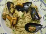 Ricetta Spaghetti con le cozze in bianco