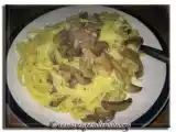Ricetta Tagliatelle ai funghi light