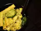 Ricetta Pasta alla crema di zucchine e zafferano