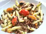 Ricetta Pasta cozze e lenticchie